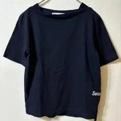 アメリカーナ Americana バックプリント カットソー 紺 シームレスのサムネイル