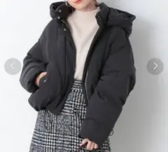 Heather 黒ダウンジャケットのサムネイル