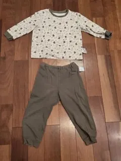 ユニクロ　パジャマセット 100cm　4着セット