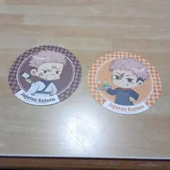 呪術廻戦　コラボカフェ　コースターセット　虎杖　宿儺