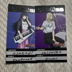 サカモトデイズ まねきねこ 箔押しバックステージパス 神々廻・大佛セット