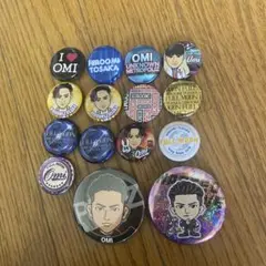 三代目 スタジアム プレミアムガチャ 登坂広臣 ØMI 缶バッジ - メルカリ