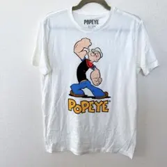 POPEYE 半袖Tシャツ S/CH ポパイ ホワイト キャラクターのサムネイル