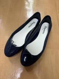 「美品」repetto レペット サンドリオン バレエシューズ ラバー　紺