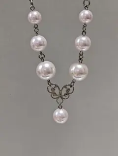 ピンクパールオリジナルネックレス