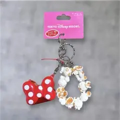 ディズニー キーチェーンストラップ ポップコーン ミニー