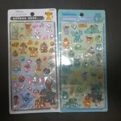 ボンボンドロップ ディズニーキャラクターシール 2シートセット
