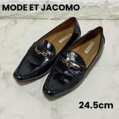 モード エ ジャコモ　MODE ET JACOMO ゴールドチェーンローファーのサムネイル