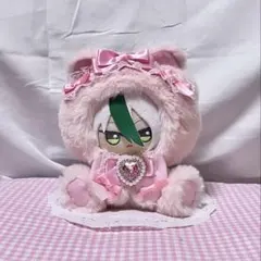 ハンドメイド 着ぐるみ おすわりぬい服 推し活 桃色 d420