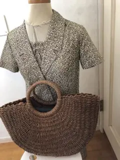 Rattan summer bag