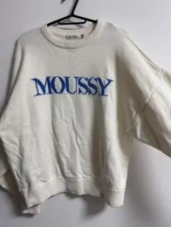 MOUSSY 白ニット フリーサイズ