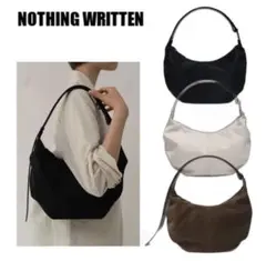 正規品」NOTHING WRITTEN クリーム ミニショルダーバッグ - メルカリ