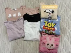 女の子　90cm 長袖カットソー　トレーナー　保育園着