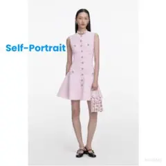 ❇️Selfportrait正規26春新セルフポートレートピンクワンピース 