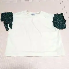 Ocean & Ground フリル　緑　トップス 90 半袖　女の子
