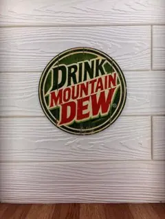 Mountain Dew ヴィンテージ風メタルプレート