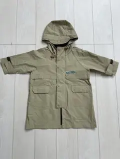 【美品！✨️】AIGLE キッズ用フード付きレインコート Mサイズ レインコート