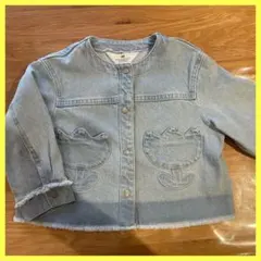 H&M デニムジャケット　ジージャン　デニム　ジャケット