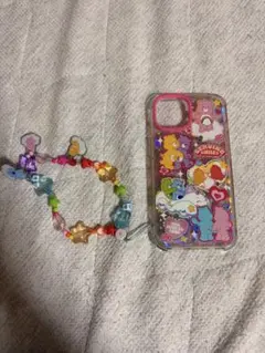ケアベアデザイン iPhoneケースとブレスレット