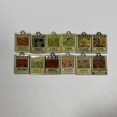 ワンピース　キーホルダー　ストラップ　メタル　セット