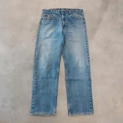 リーバイス505 W36 ハチマル ヒゲ 青 80s USA製 22909