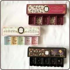 空き箱 小物入れ　カフェオウザン　アクセサリーケース　3箱セット　かわいい　収納