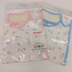 未開封品 ファミリア ベビー用 スタイ よだれかけ スヌーピー 2枚セット