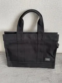 PORTER SMOKY ブラックトートバッグ