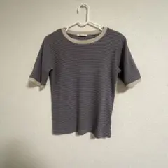 ehka sopo ニット半袖カットソー