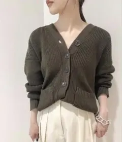 25ss Whim Gazette ウィムガゼット ペーパーヤーンカーディガン - メルカリ