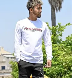 RTEG 長袖Tシャツ ホワイトsサイズのサムネイル