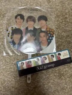 Aぇ!group 透明うちわ 付箋 セット