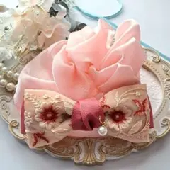 紅茶様お取引中⭐3212⭐❣️大人可愛い華やかアクセ❣️オリジナル✴インド刺繍