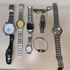時*】様 ジャンクメンズ腕時計 10本セットFENDI、GUCCI、エンポリオア