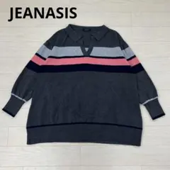 JEANASIS　ジーナシス プルオーバーニット 長袖ニットのサムネイル