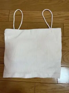 【パット付き】ホワイトキャミソール