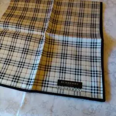 BURBERRY チェック柄 ハンカチ