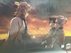 鬼滅の刃　無限列車　クリアファイル