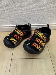 Keen ベビーサンダル レオパード柄12.5㎝