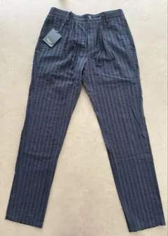 【新品未使用】giannetto ジャンネット コットン ストライプパンツ 48