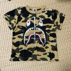 コキンちゃん 様BAPE KIDS赤い迷彩柄 シャークデザインパンツ90cm 