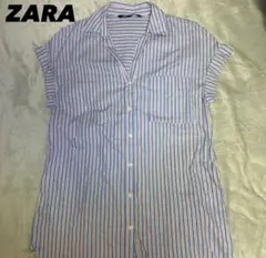 ZARA レディース　ロングシャツ
