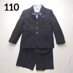 スーツ セットアップ 男の子 110　黒 卒園式 入学式 結婚式