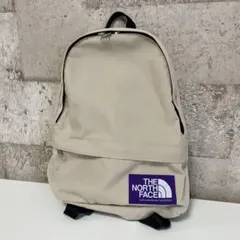 ノースフェイスパープルレーベル リュック バックパック ベージュ 完売品