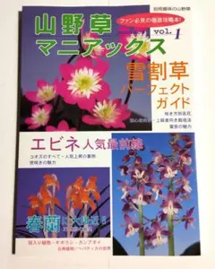 山野草マニアックス ファン必見の徹底攻略本! Vol.1
