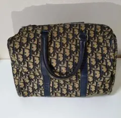 8-179 Dior ミニボストン　トロッター ハンドバッグ