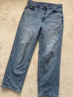 GU ハイライズストレートジーンズ　L 丈標準　71.0～75.0cm