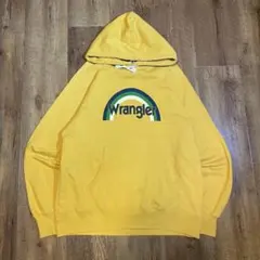 00s Wrangler c-boyイエローパーカープルオーバーフーディー　XL