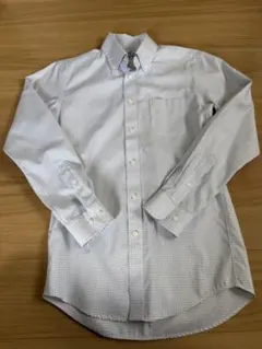 MUJI 無印良品 ノンアイロン ボタンダウン 長袖シャツ チェック