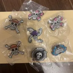 ONEPIECEピンバッジコレクション2ルフィチョッパーロビンブルックジンベエ